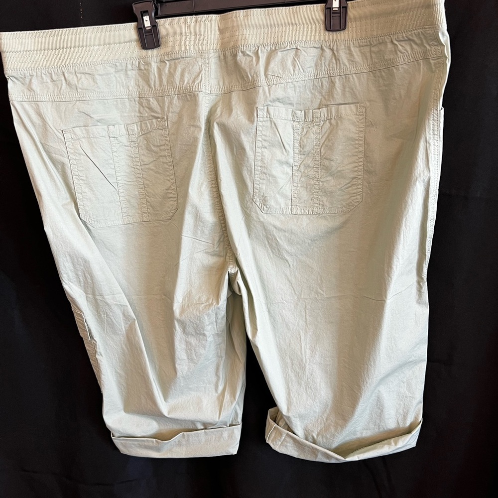 ๐ฟ Dash Mint Green Cargo Shorts - Womenโs 3X - Picture 2 of 7